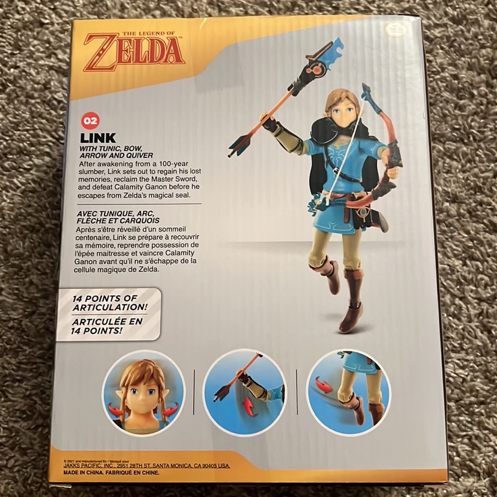 The Legend of Zelda Action figure - Picture 2 of 4